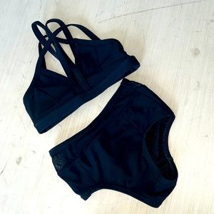 Black Details Dancewear set